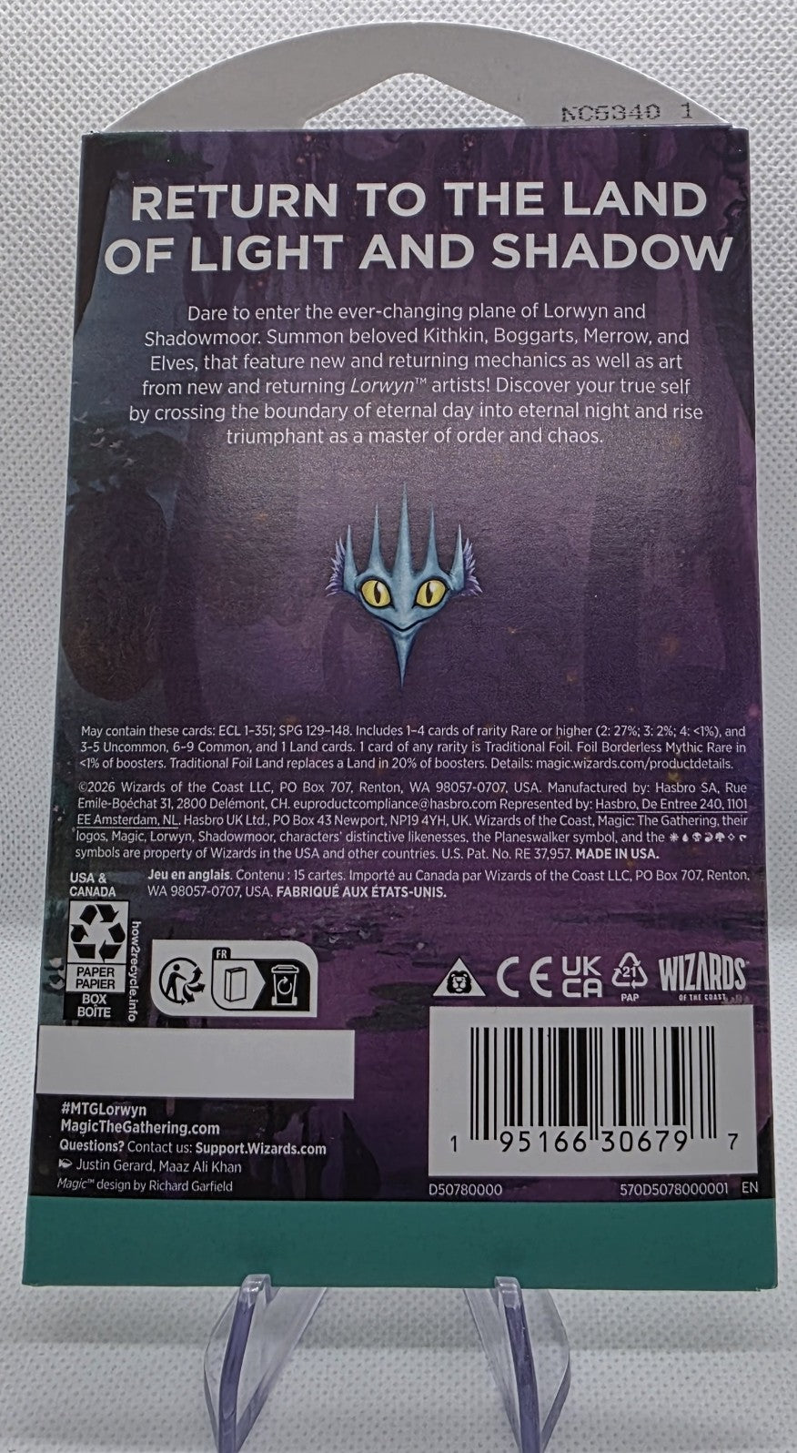 Magic: The Gathering – Lorwyn Eclipsed Play Booster Pack (14 Cards) – MTG Sealed