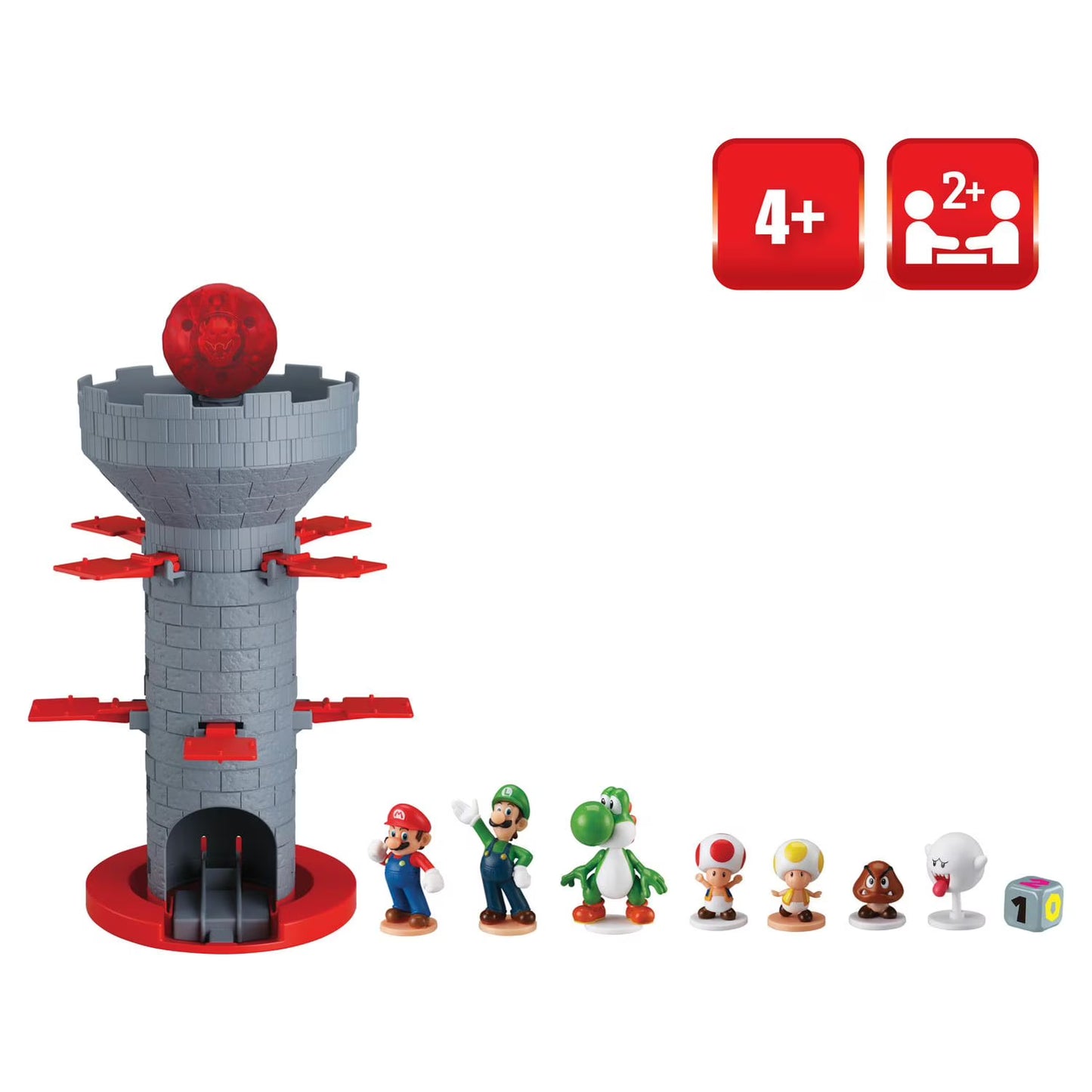 Super Mario Blow Up! Shaky Tower Game