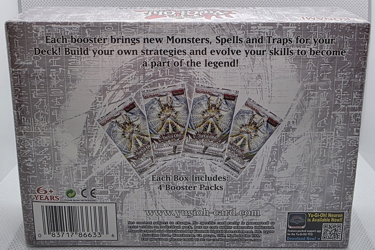 Yu-Gi-Oh! Light of Destruction Box (4 Booster Packs)