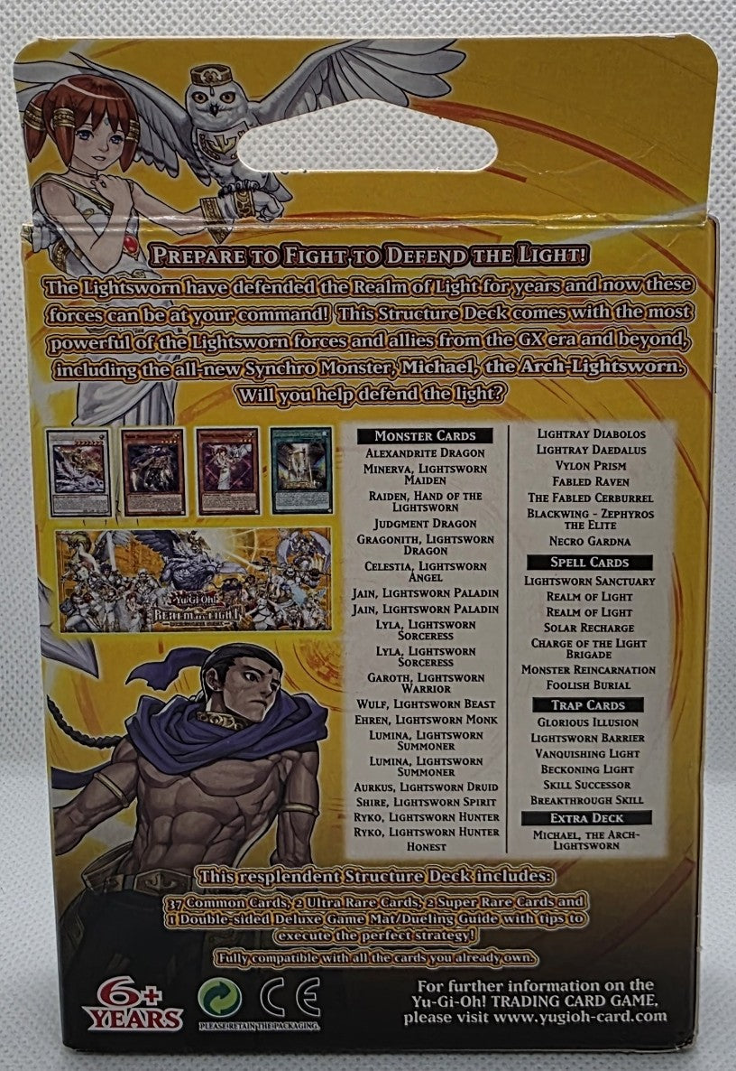 Yu-Gi-Oh! Realm of Light Structure Deck – Lightsworn Theme – English Edition