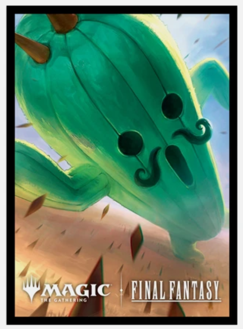 Magic: The Gathering—FINAL FANTASY Jumbo Cactuar Card Sleeves – 100 Count