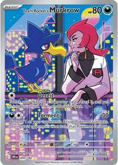Team Rocket's Murkrow 200/182 – Illustration Rare – Destined Rivals