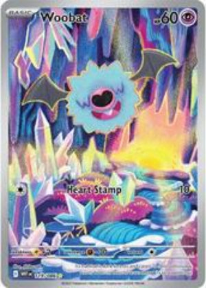 Woobat 119/086 – Illustration Rare – Pokémon White Flare