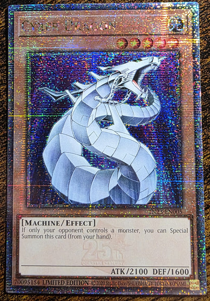 Cyber Dragon (Quarter Century Secret Rare) - 25th Anniversary Tin: Dueling Heroes (TN23)