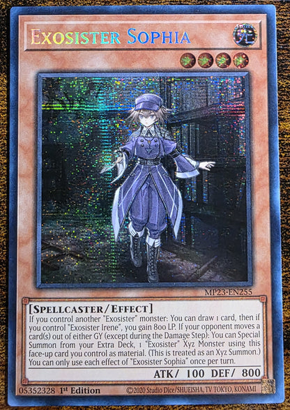 Exosister Sophia MP23-EN255 – Yu-Gi-Oh! – 25th Anniversary Tin: Dueling Heroes Mega Pack (MP23)