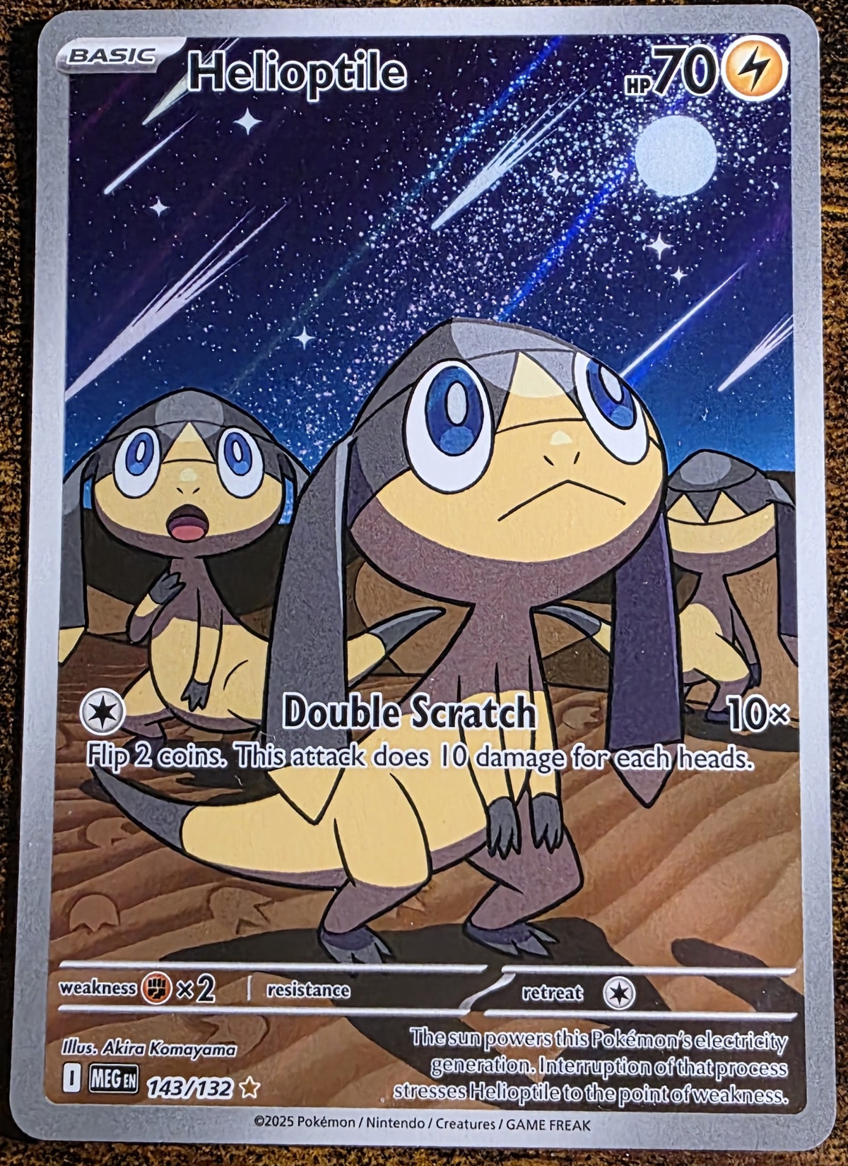 Helioptile 143/132 – Pokémon TCG – Illustration Rare