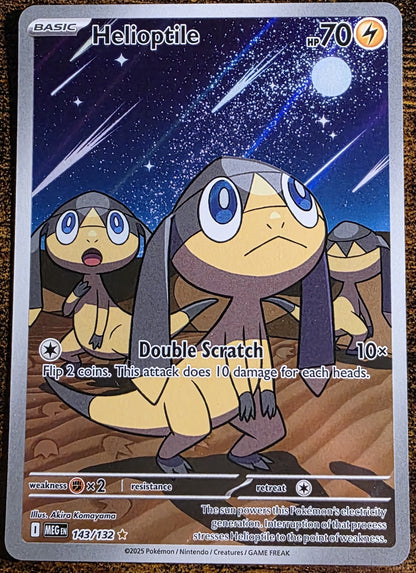 Helioptile 143/132 – Pokémon TCG – Illustration Rare
