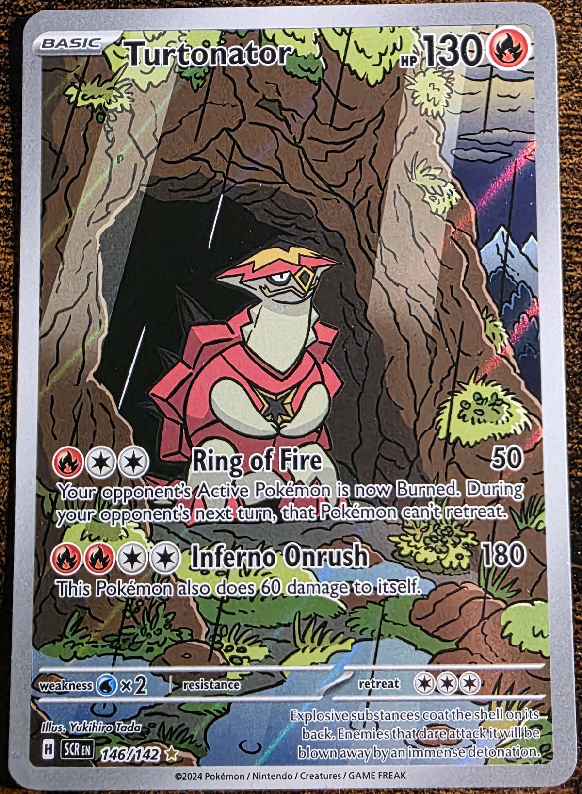 Turtonator 146/142 – Pokémon TCG – Illustration Rare