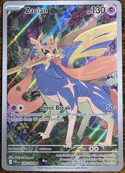 Zacian 100/094 – Pokémon TCG – Illustration Rare