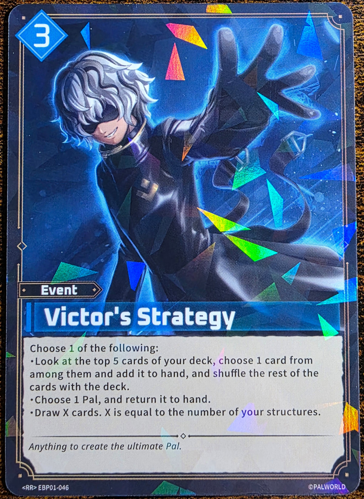 Palworld TCG Victor’s Strategy EBP01-046 RR  Dawn of Palpagos