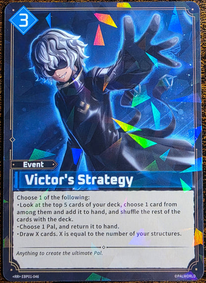 Palworld TCG Victor’s Strategy EBP01-046 RR  Dawn of Palpagos