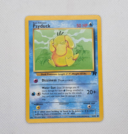 Psyduck 65/82 Team Rocket Unlimited Pokemon 2000 WOTC Vintage