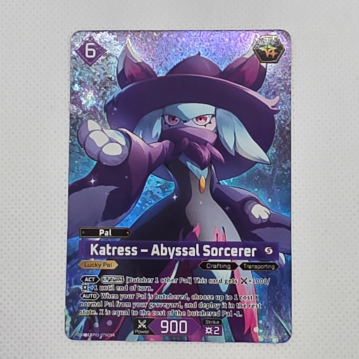 Katress Abyssal Sorcerer EBP01-075OSR OSR Palworld TCG Dawn of Palpagos NM