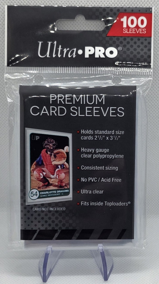 Ultra PRO Premium Card Sleeves (100 Pack) – Clear Standard Size