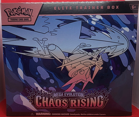Pokémon Mega Evolution Chaos Rising Elite Trainer Box