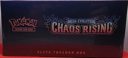 Pokémon Mega Evolution Chaos Rising Elite Trainer Box