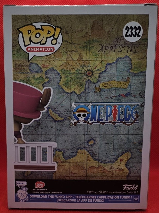 Funko Pop! One Piece Chopper on Going Merry Flocked Vinyl Figure – Entertainment Earth Exclusive