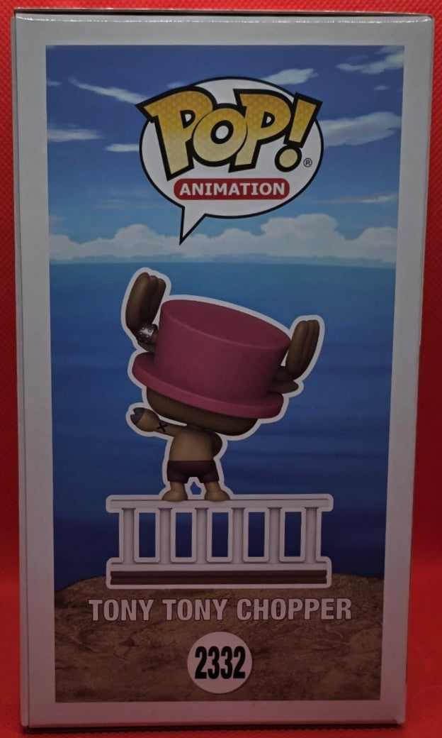 Funko Pop! One Piece Chopper on Going Merry Flocked Vinyl Figure – Entertainment Earth Exclusive