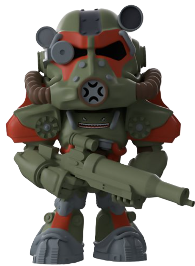 Fallout Shark Paint T-60 Vinyl Figure – Entertainment Earth Exclusive Limited Edition