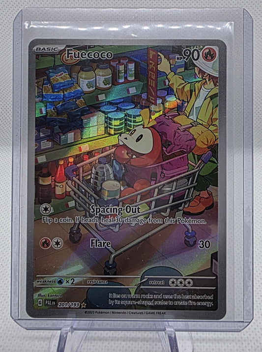 Fuecoco 201/193 Illustration Rare – Near Mint Pokémon Card