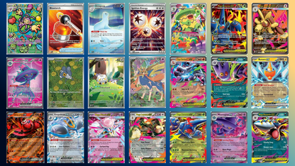Phantasmal Flames Pokémon Card Lot – 21 Hits (Mega EX, IR & Trainer)
