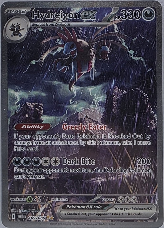 Hydreigon ex 169/086 Full Art – Near Mint Pokémon Card