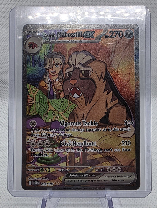 Arven’s Mabosstiff ex 235/182 Full Art – Near Mint Pokémon Card