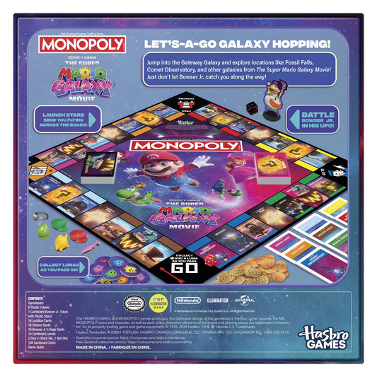 Super Mario Galaxy Movie Edition Monopoly