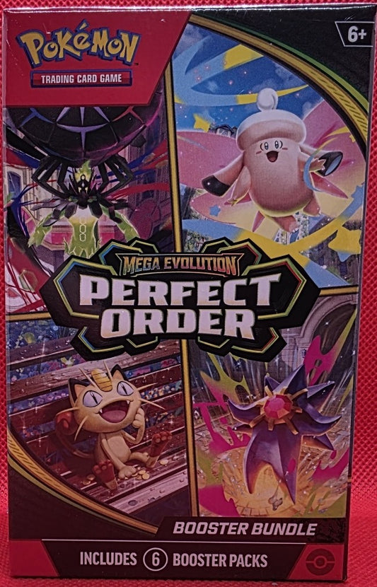 Pokémon Mega Evolution Perfect Order Booster Bundle | 6 Booster Packs
