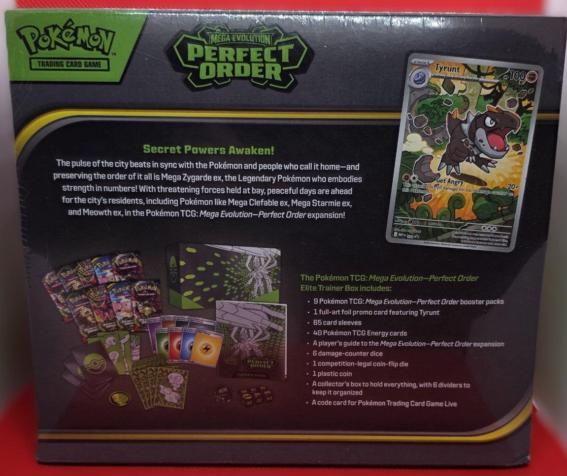Pokémon Mega Evolution Perfect Order Elite Trainer Box