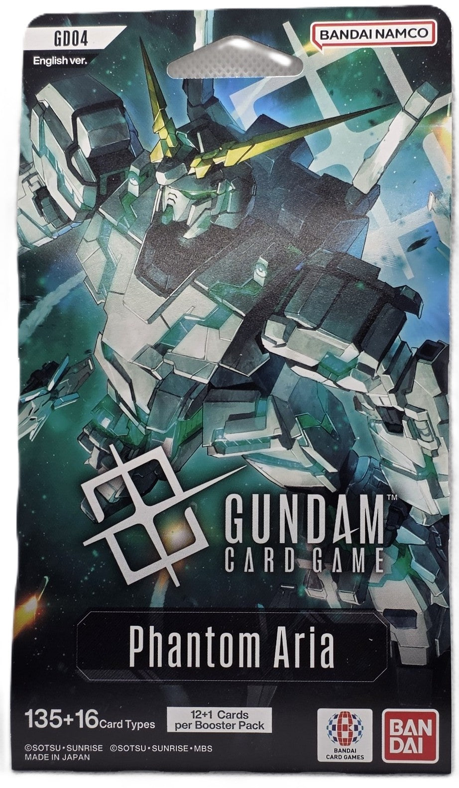 Gundam Card Game: Phantom Aria Sleeved Booster Pack – Factory Sealed
