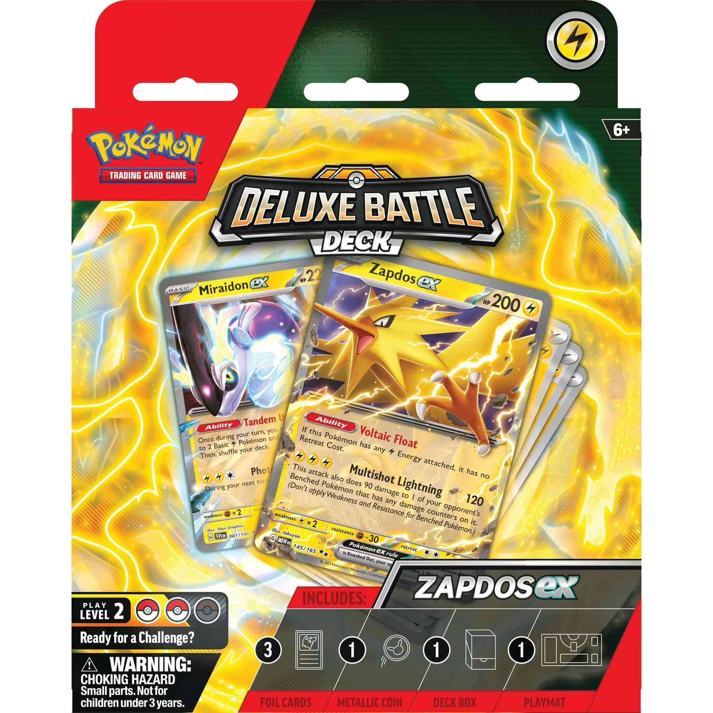 Pokémon Zapdos ex Battle Deck