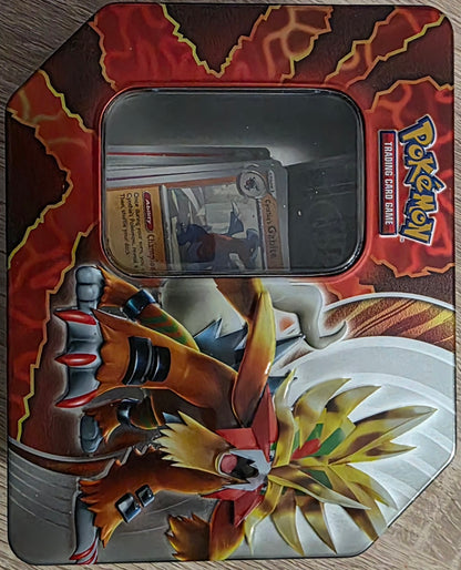 Pokémon Mystery Collector Tin – 300 Cards + 4 Guaranteed ex Cards + 1 Special Illustration/Full Art