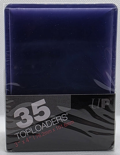 35 Count Toploaders 3x4 – Rigid Card Holders for Pokémon, Sports & TCG Cards