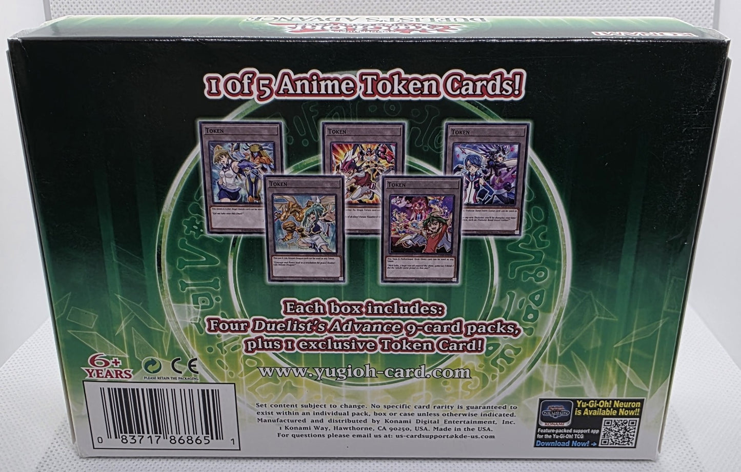 Yu-Gi-Oh! Duelist’s Advance Box