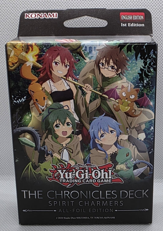 Yu-Gi-Oh! Spirit Charmers Structure Deck – All-Foil Edition – Chronicles Deck – 1st Edition
