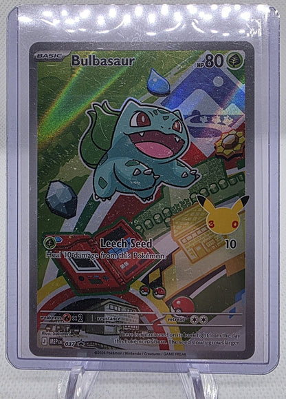 Pokémon Starter Trio Card Set – Squirtle, Charmander & Bulbasaur (Display Ready)