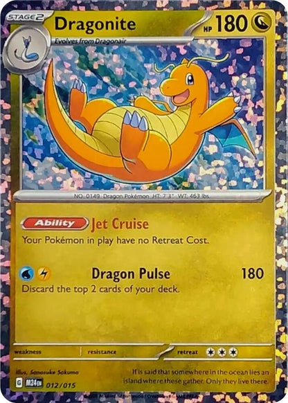 Dragonite 012/015 – McDonald’s Pokémon Promo 2024 – Holo