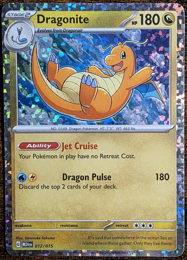 Dragonite 012/015 – McDonald’s Pokémon Promo 2024 – Holo