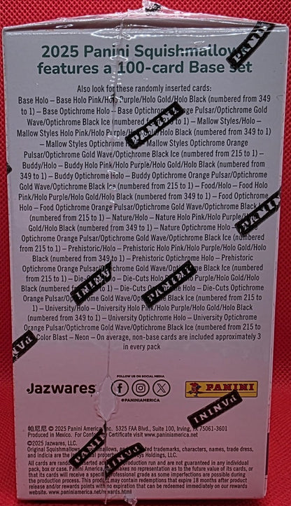 2025 Panini Original Squishmallows Series 2 Blaster Box | Factory Sealed | 30 Cards