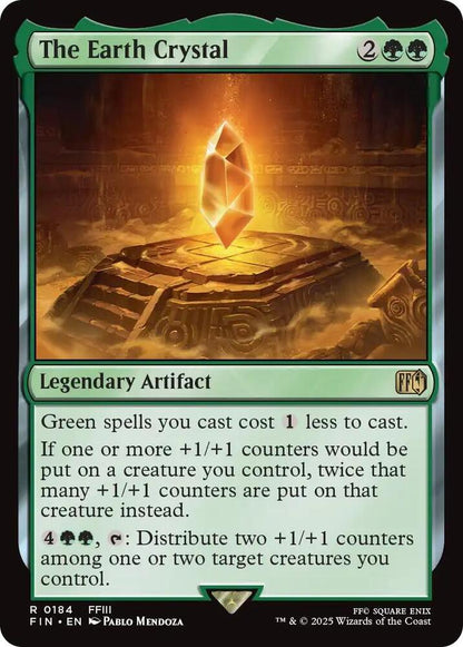 The Earth Crystal 0184 – Magic: The Gathering FINAL FANTASY – Rare