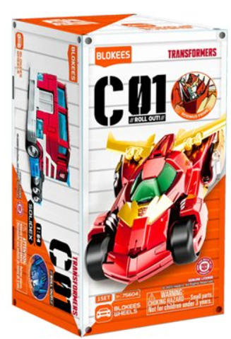Transformers Wheels C1 Roll Out Blokees Blind Box Model Kit – Set of 3!