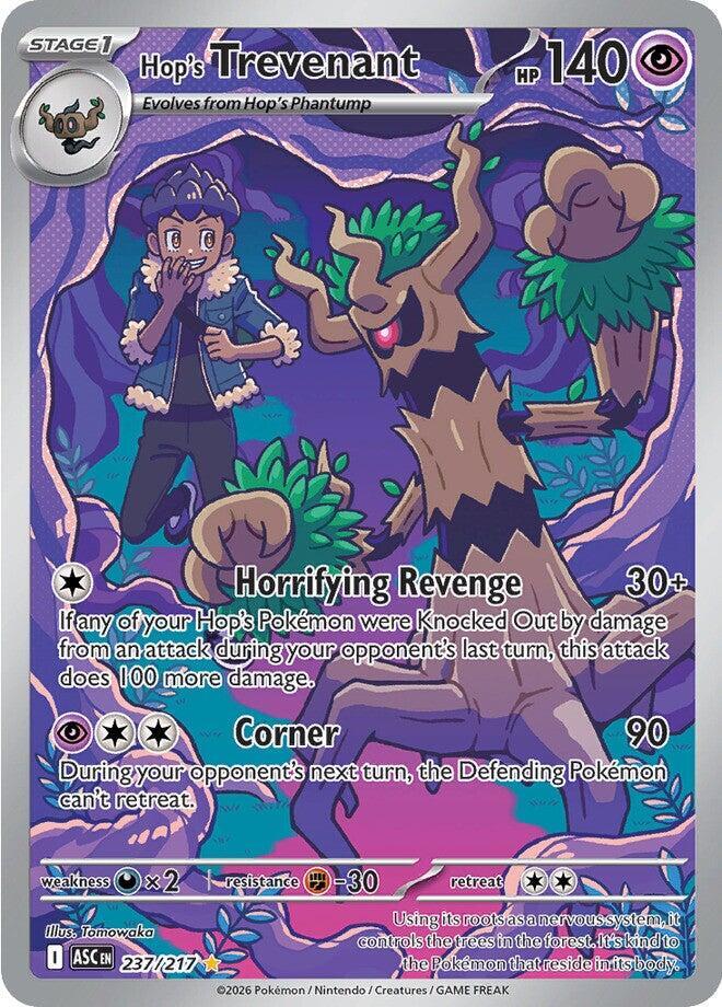 Pokémon Hop's Trevenant 237/217 Illustration Rare | Near Mint